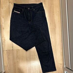 Diesel cropped denim jeans